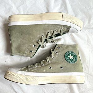 Converse Green High-Top Sneakers Canvas Classic